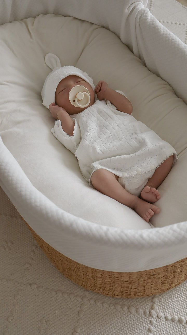 【即納】bébé / 【半袖】Savon Organic underwear (ボディスーツtype)