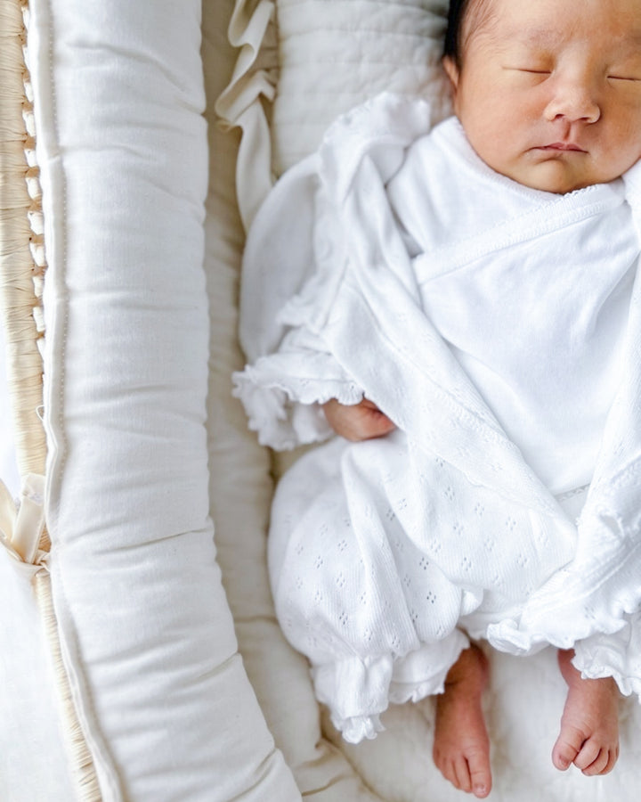 bébé / (長袖) whipped frill suit