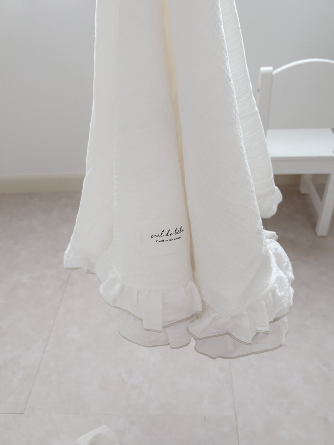 bébé / Luna Round Frill Blanket