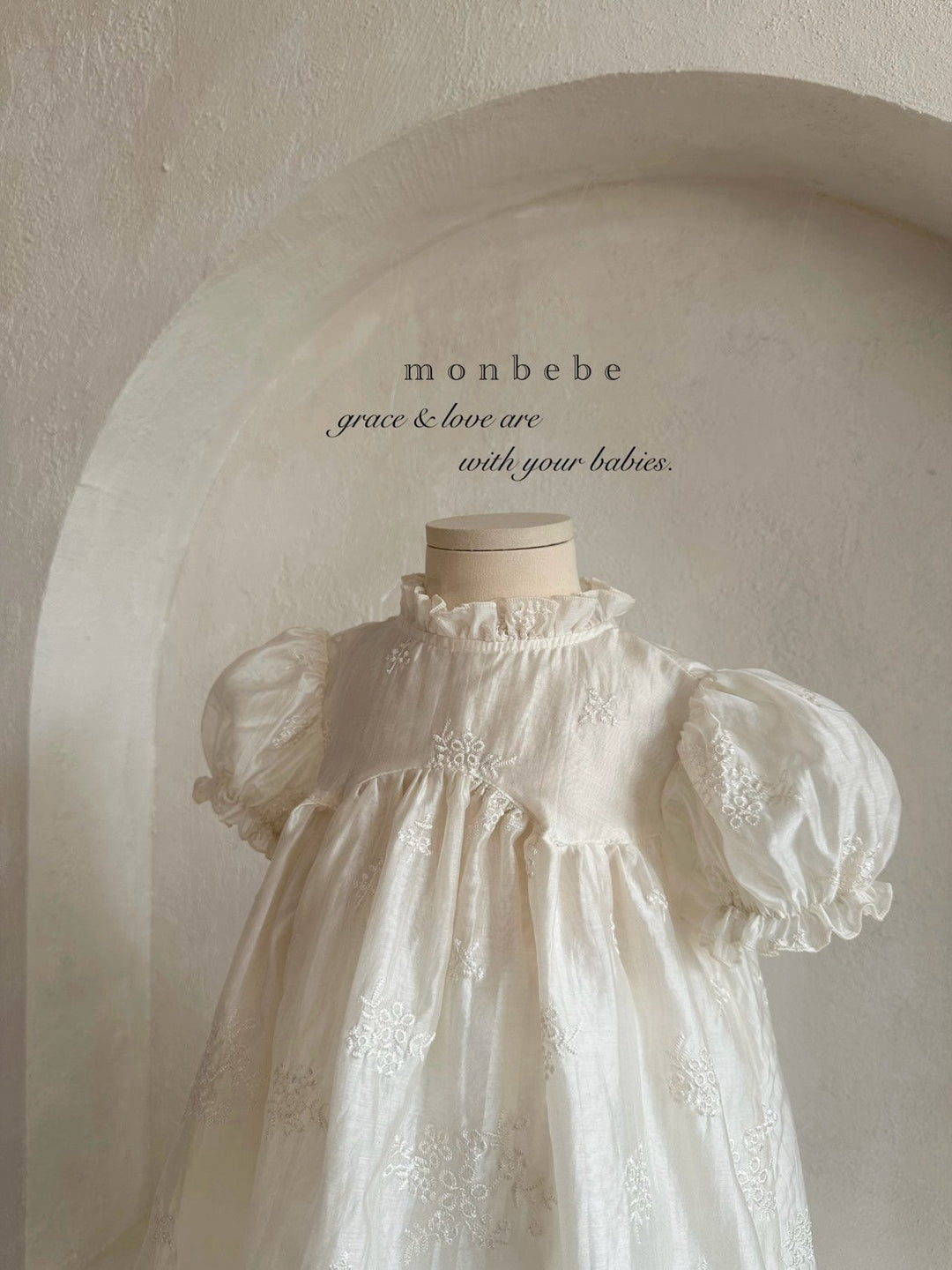 【2026春新作】monbebe / Bianca dress(kids)