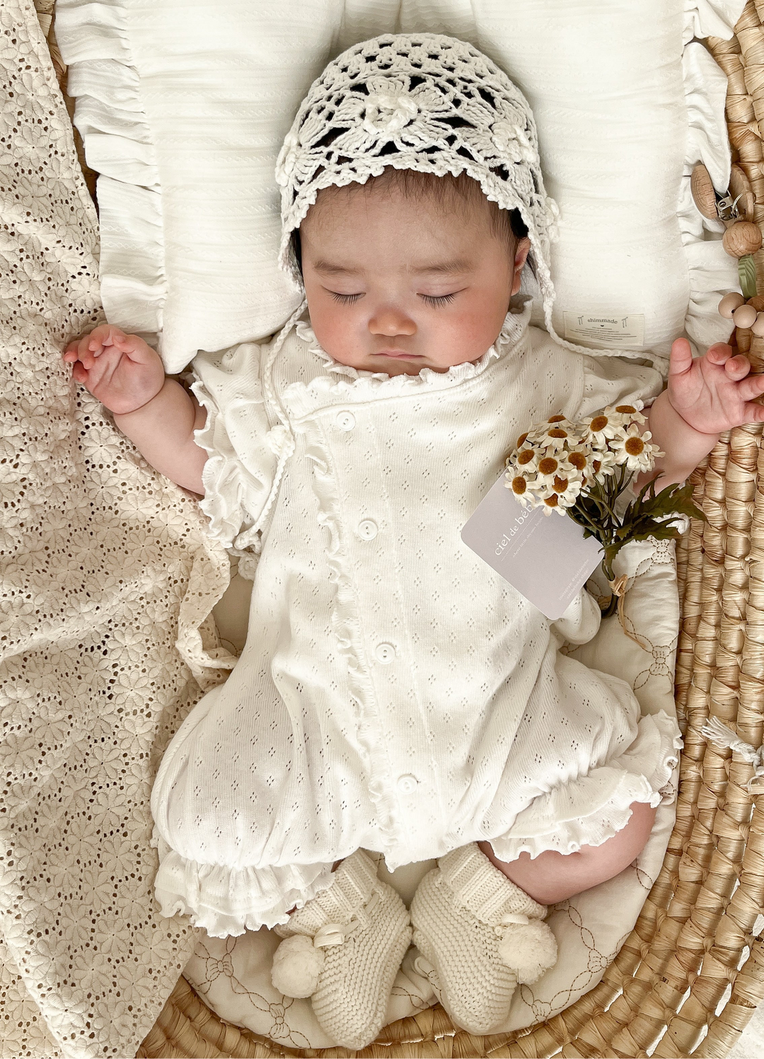 【2026夏新作】bébé / (半袖) whipped frill suit