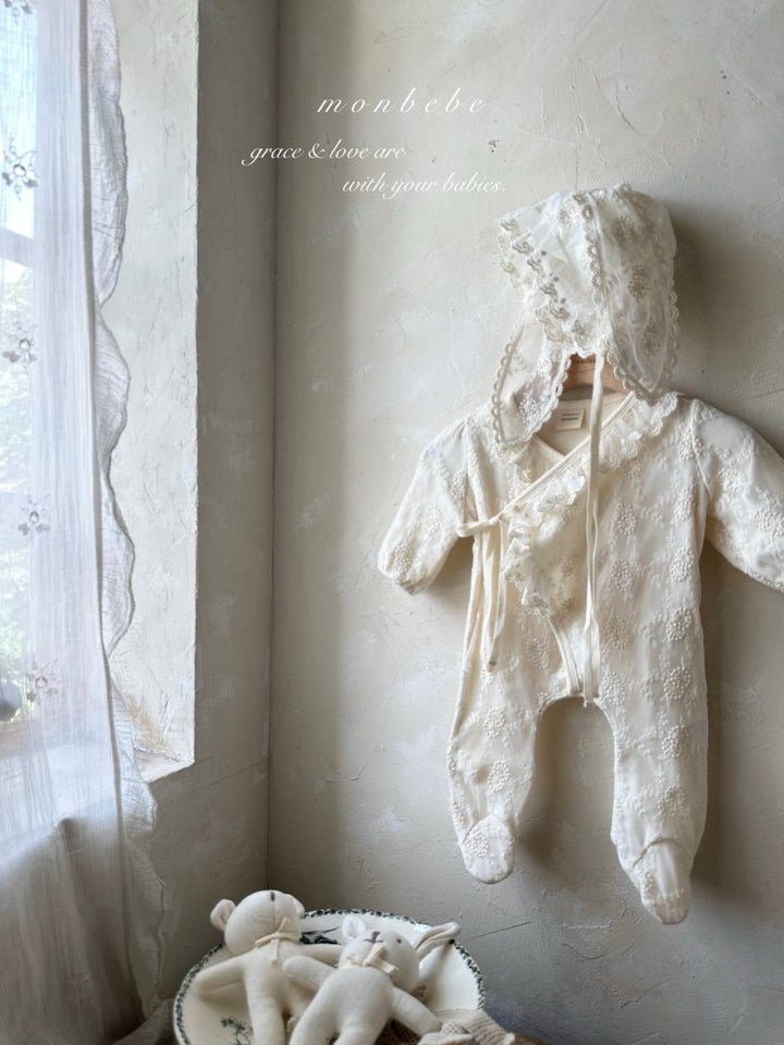 monbebe / Lace cozy suit
