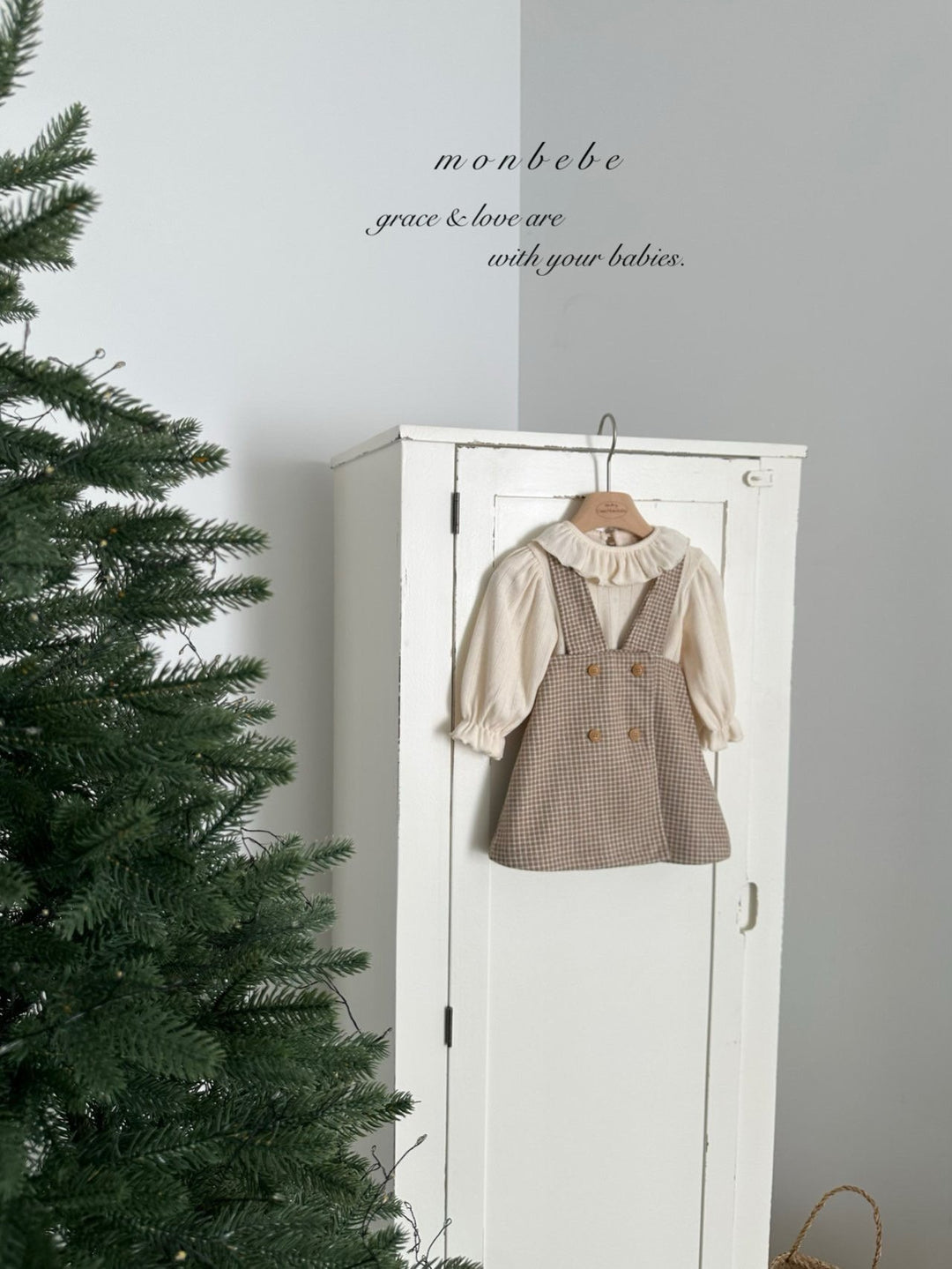 monbebe / Window Check dress