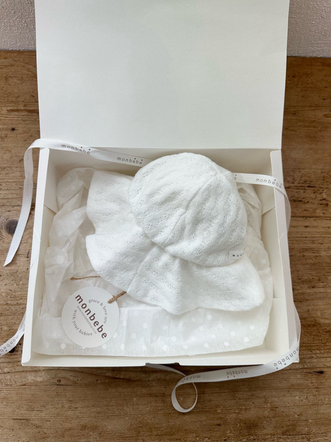 【monbebe夏新作】monbebe / Rosé Knit Hat