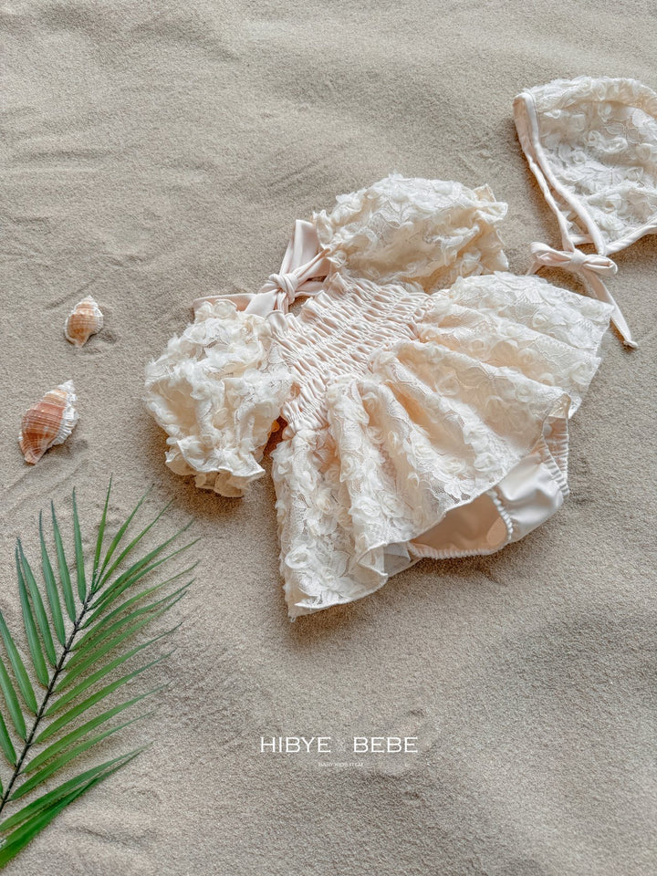 (カート追加時50%off)  / Rose lace swimsuit set