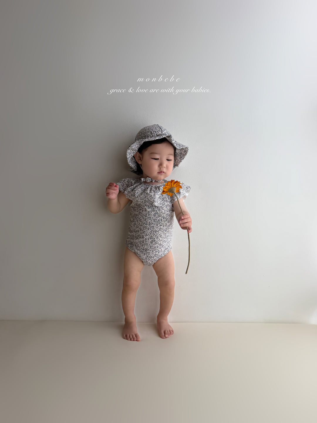 【S即納】monbebe / Lolo Swimwear(ボンネットセット)