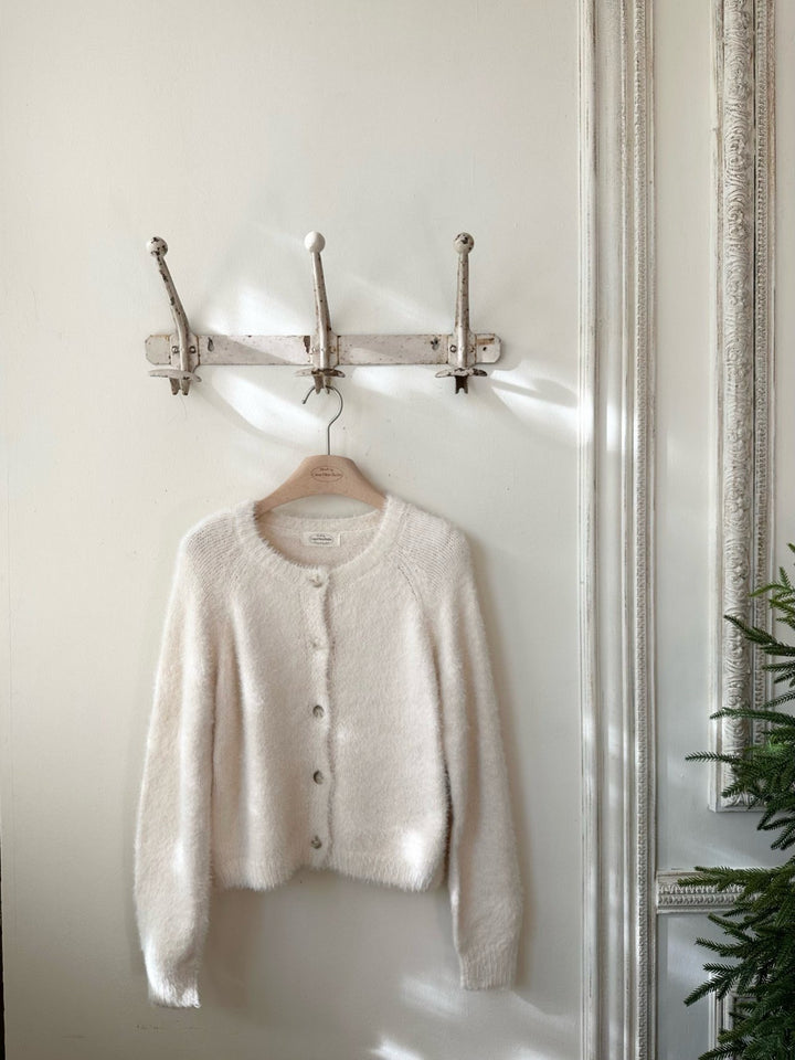 【予約】 monbebe /Teddy cardigan  (mom)