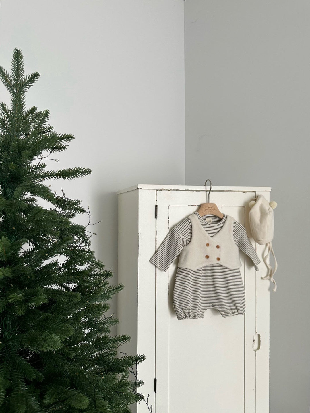 【新作:10/27以降発送】 monbebe / Vest suit