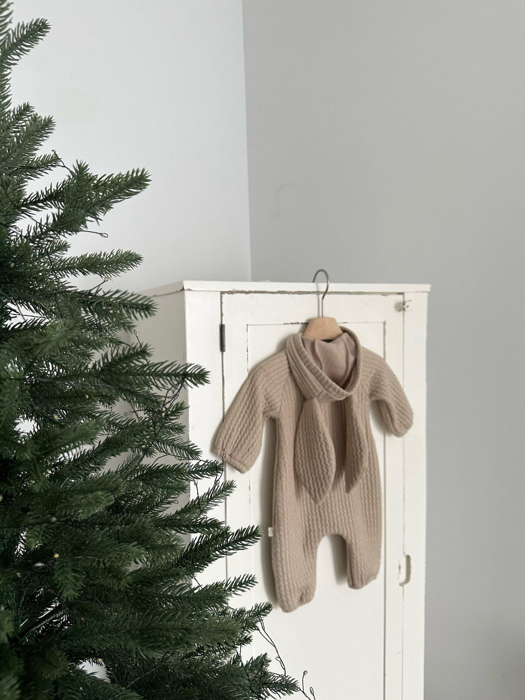 【新作:10/27以降発送】 monbebe / Bunny knit suit