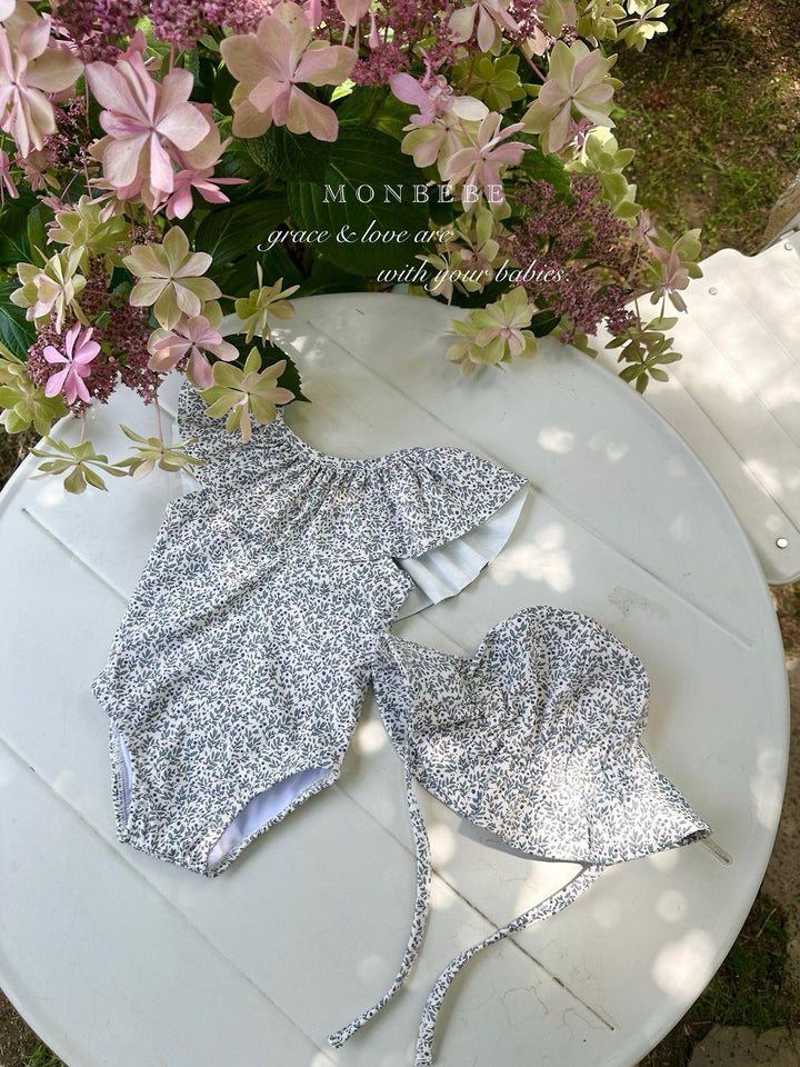 【S即納】monbebe / Lolo Swimwear(ボンネットセット)