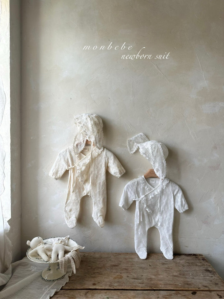 monbebe / Lace cozy suit