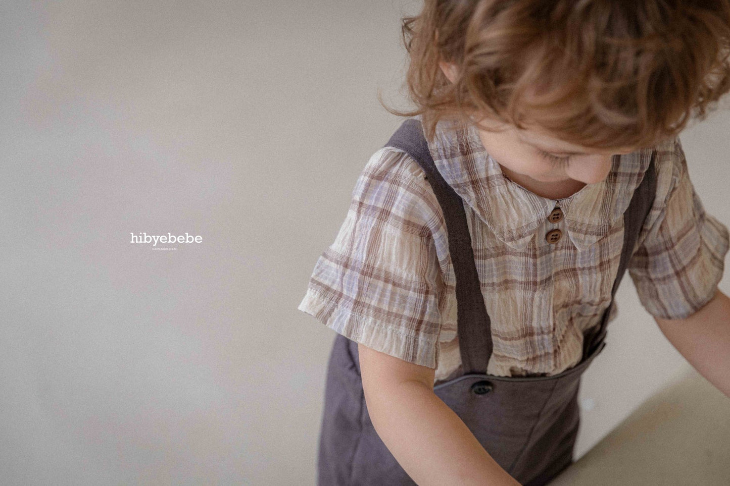 hibyebebe / Cozy linen suspenders