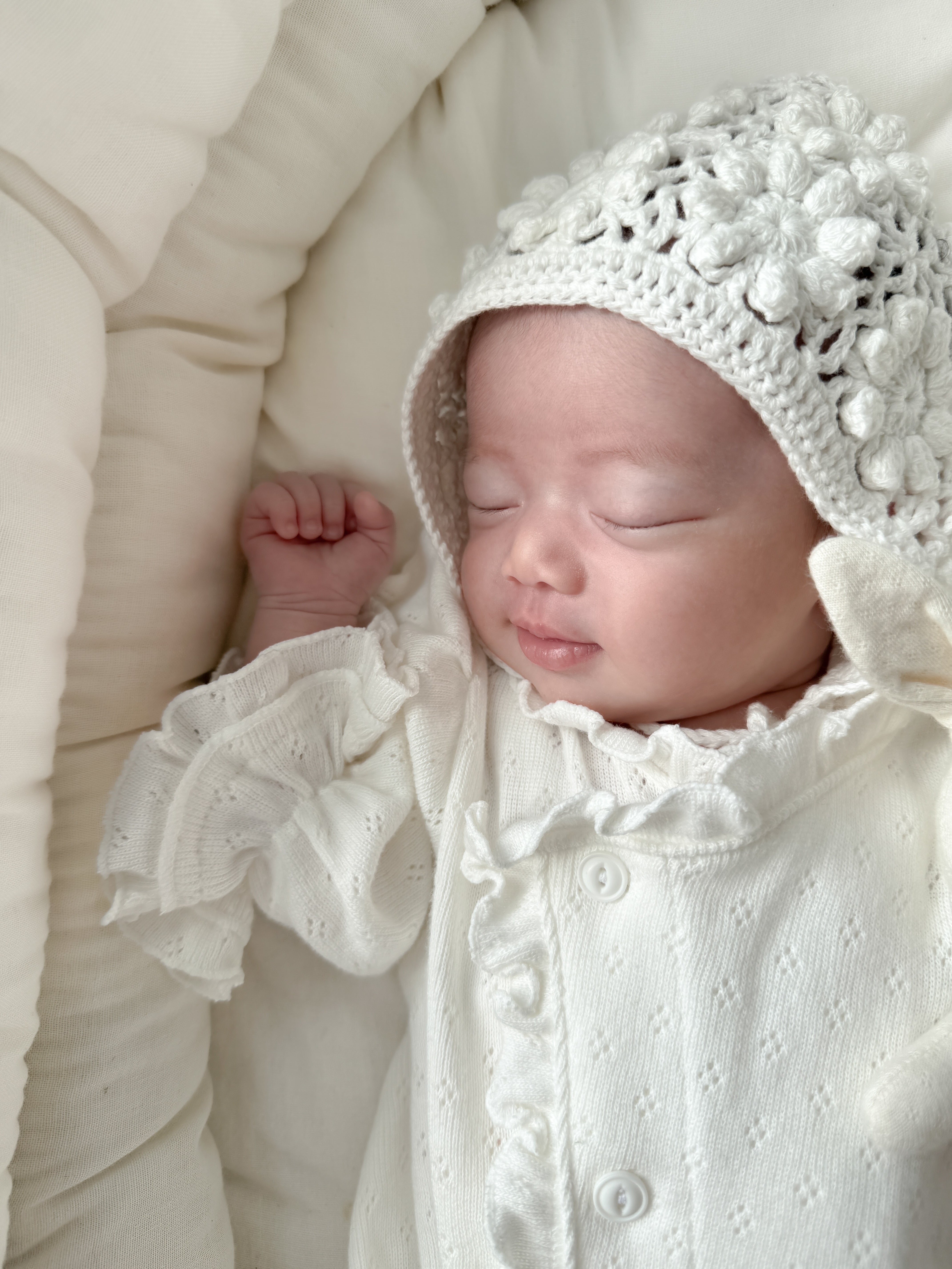 ciel de bebe whipped frill suit 退院着 即納】bébé / whipped frill suit – ciel de bébé