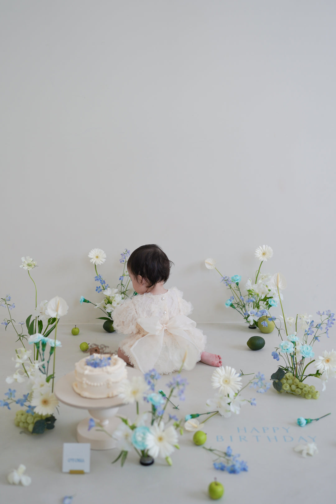 【予約】monbebe / Blanc Shasha suit