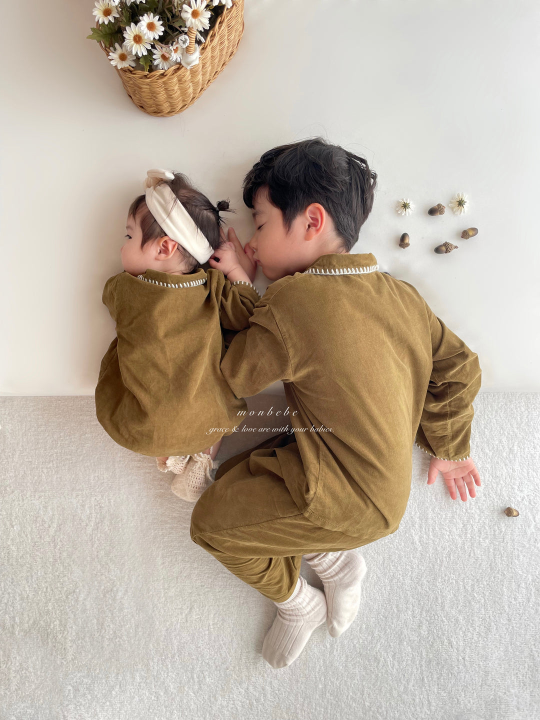 【新作:10/27以降発送】 monbebe / Louis melo shirts