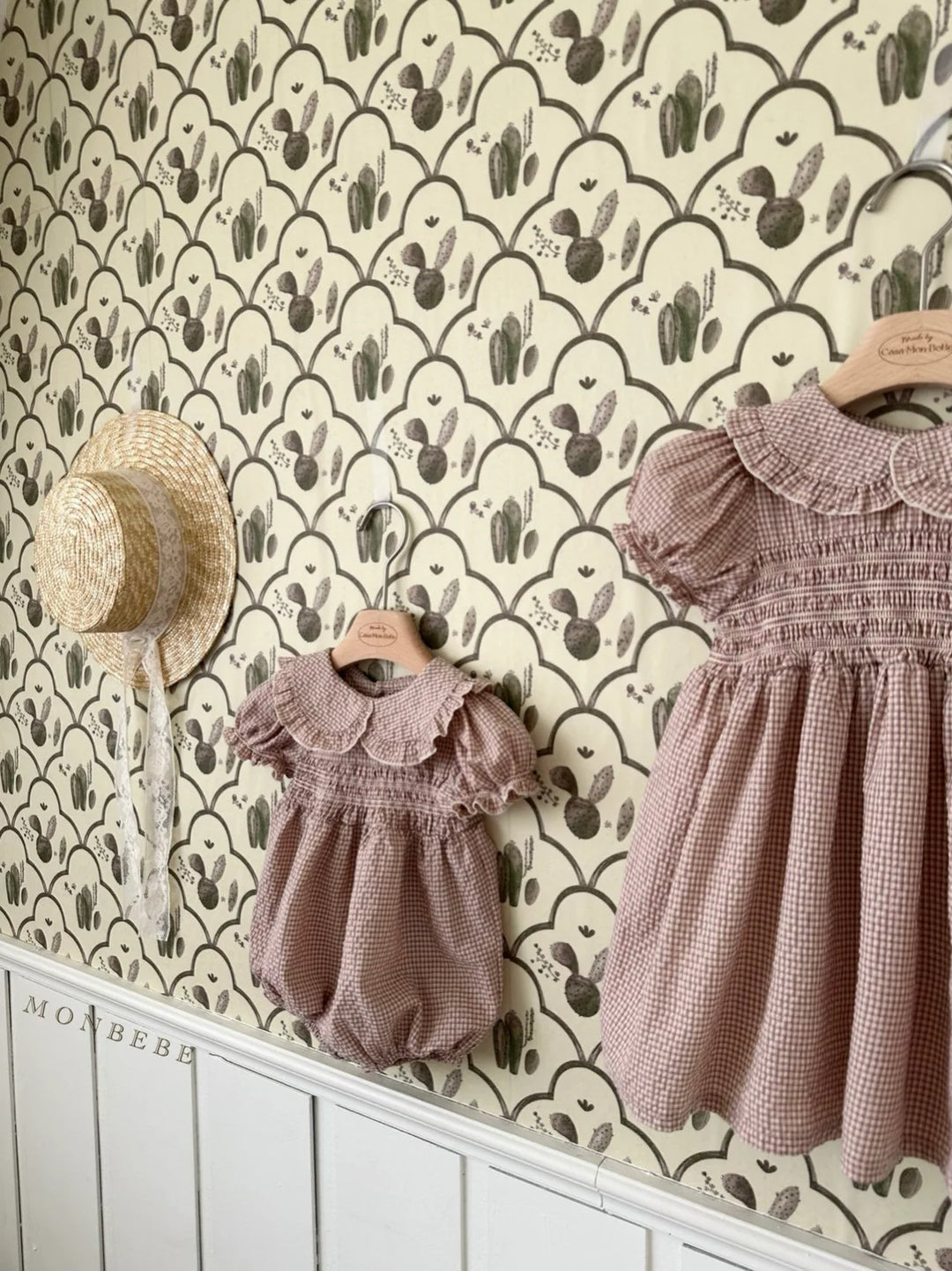 【カート追加時30%OFF】monbebe / Smocked zimmer suit