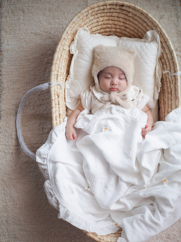 bébé / Luna Round Frill Blanket
