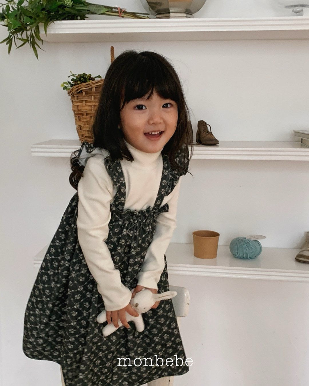 monbebe / Corduroy Frill Dress