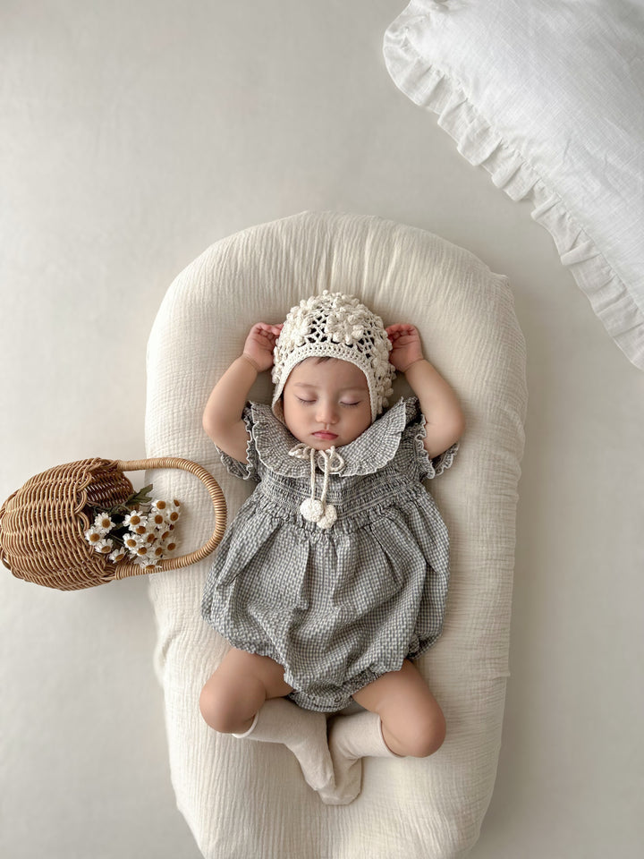 【カート追加時30%OFF】monbebe / Smocked zimmer suit