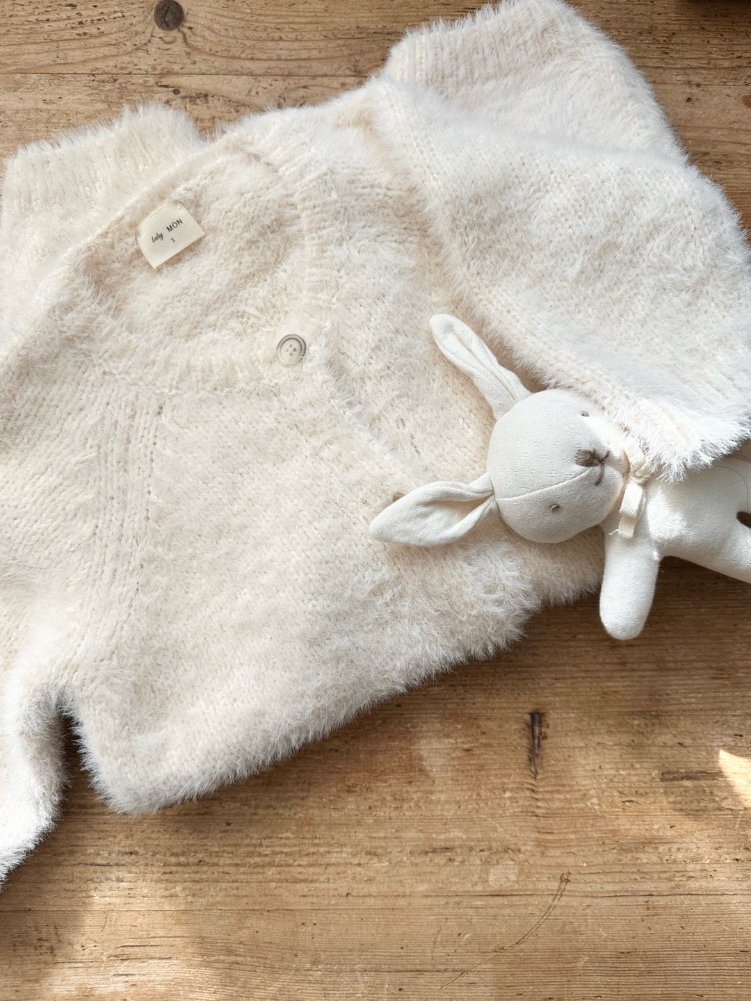 【予約】 monbebe /Teddy cardigan  (mom)