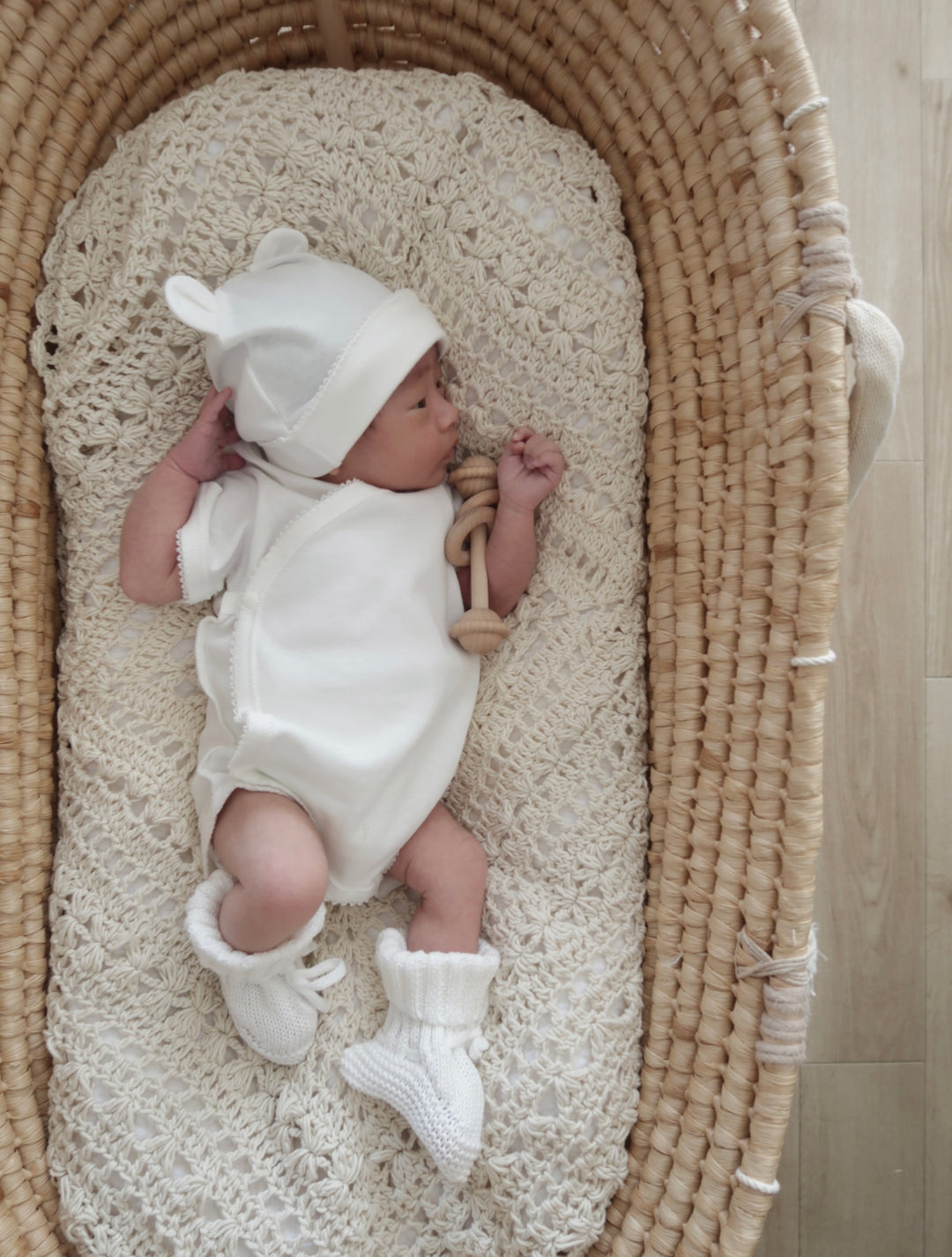bébé / Luna organic bear cap