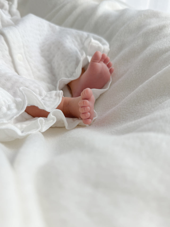 【即納】 bébé/ (長袖) Milky Organic Quilt Dressall