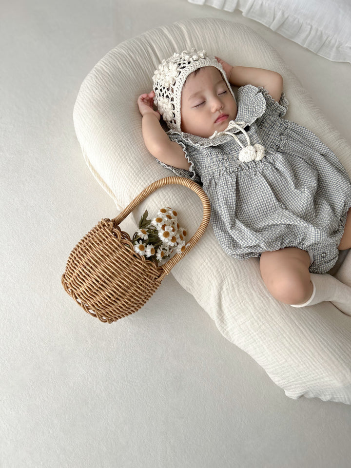【カート追加時30%OFF】monbebe / Smocked zimmer suit