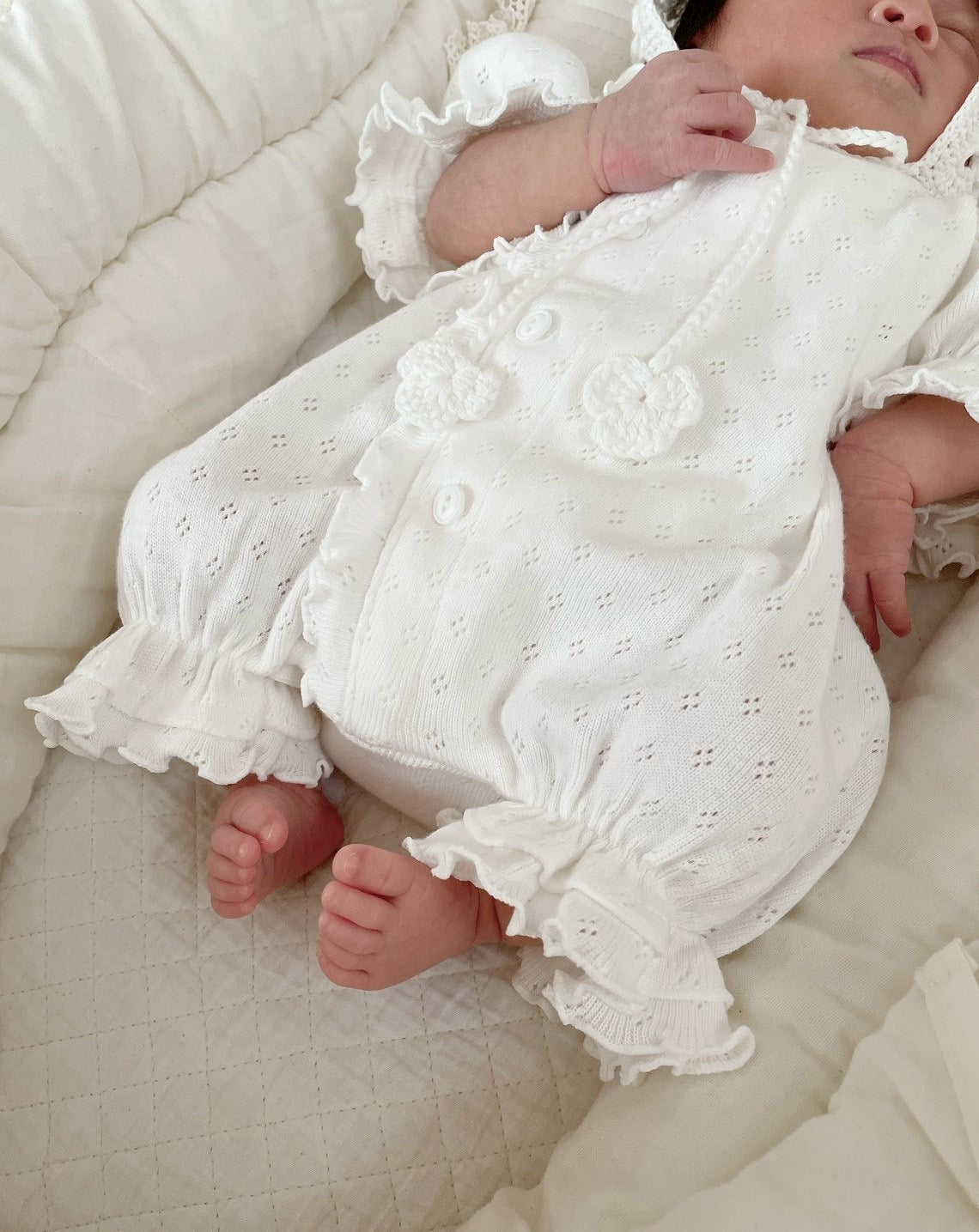 在庫限り】 bébé / (半袖) whipped frill suit – ciel de bébé