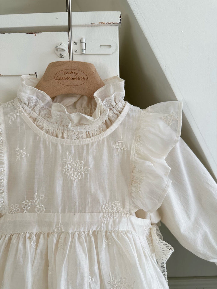 【予約】monbebe / (kids) Lily Layered Dress