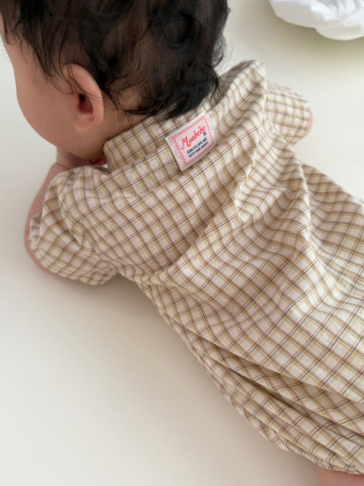 【monbebe夏新作】monbebe / Rio Check suit