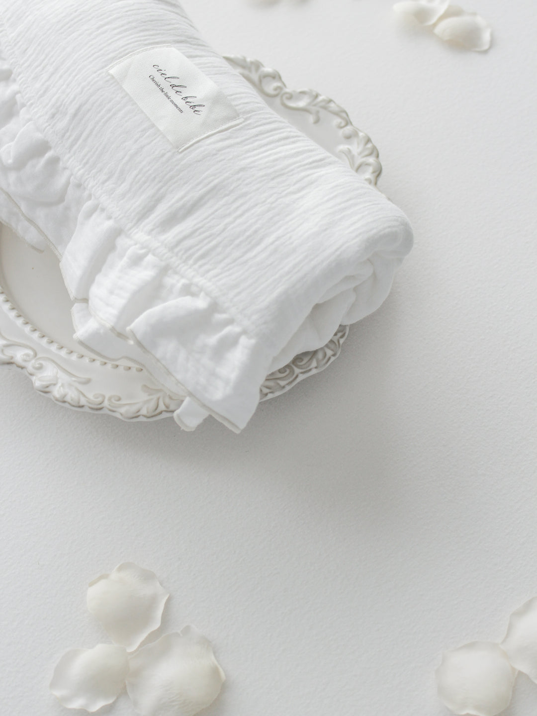 bébé / Luna Round Frill Blanket