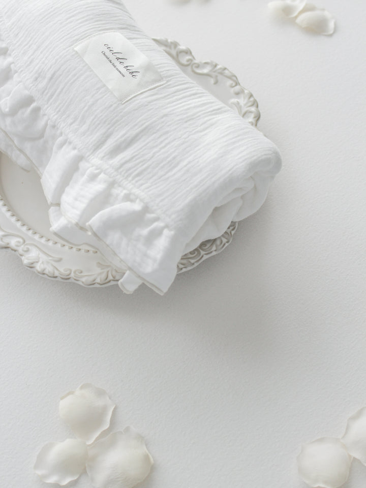 bébé / Luna Round Frill Blanket