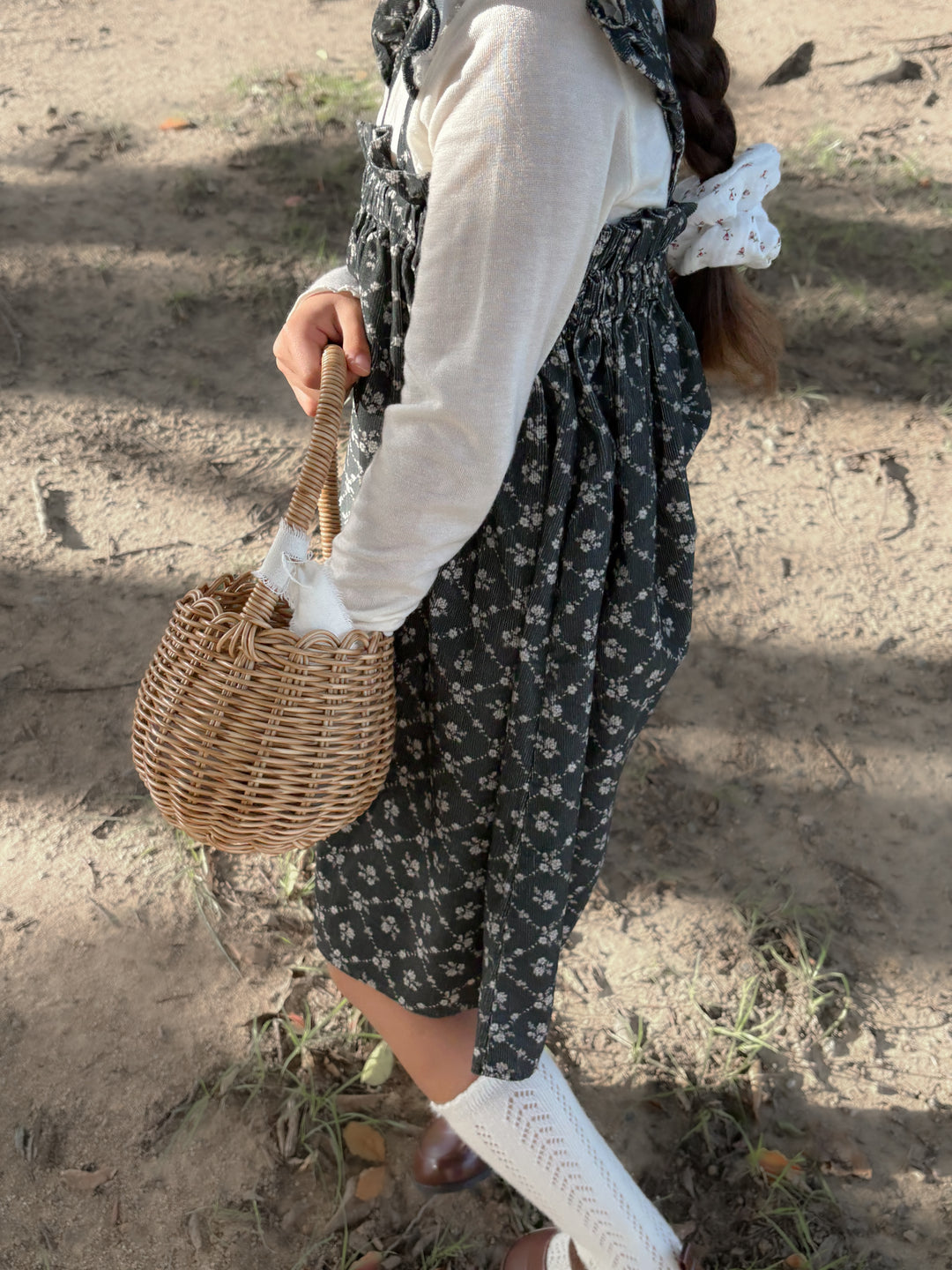 monbebe / Corduroy Frill Dress