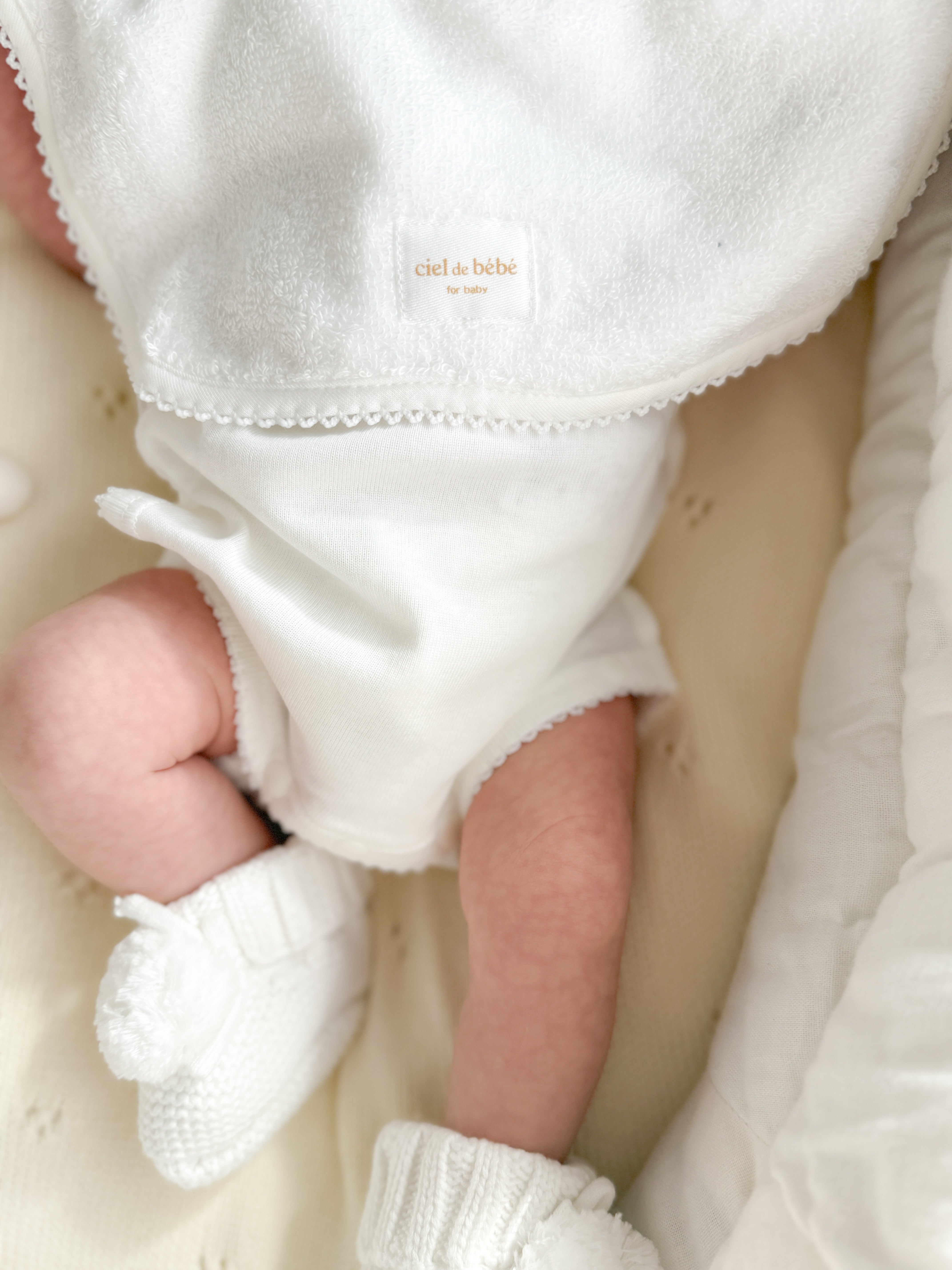 即納】bébé / (今治タオル使用) Luna bib – ciel de bébé