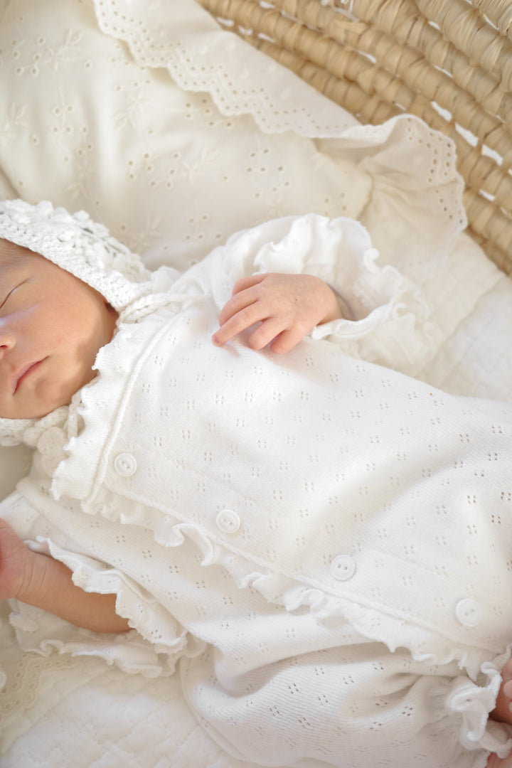 【2026夏新作】bébé / (半袖) whipped frill suit