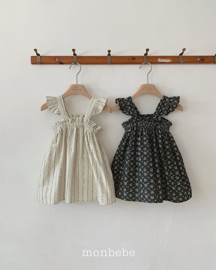 monbebe / Corduroy Frill Dress