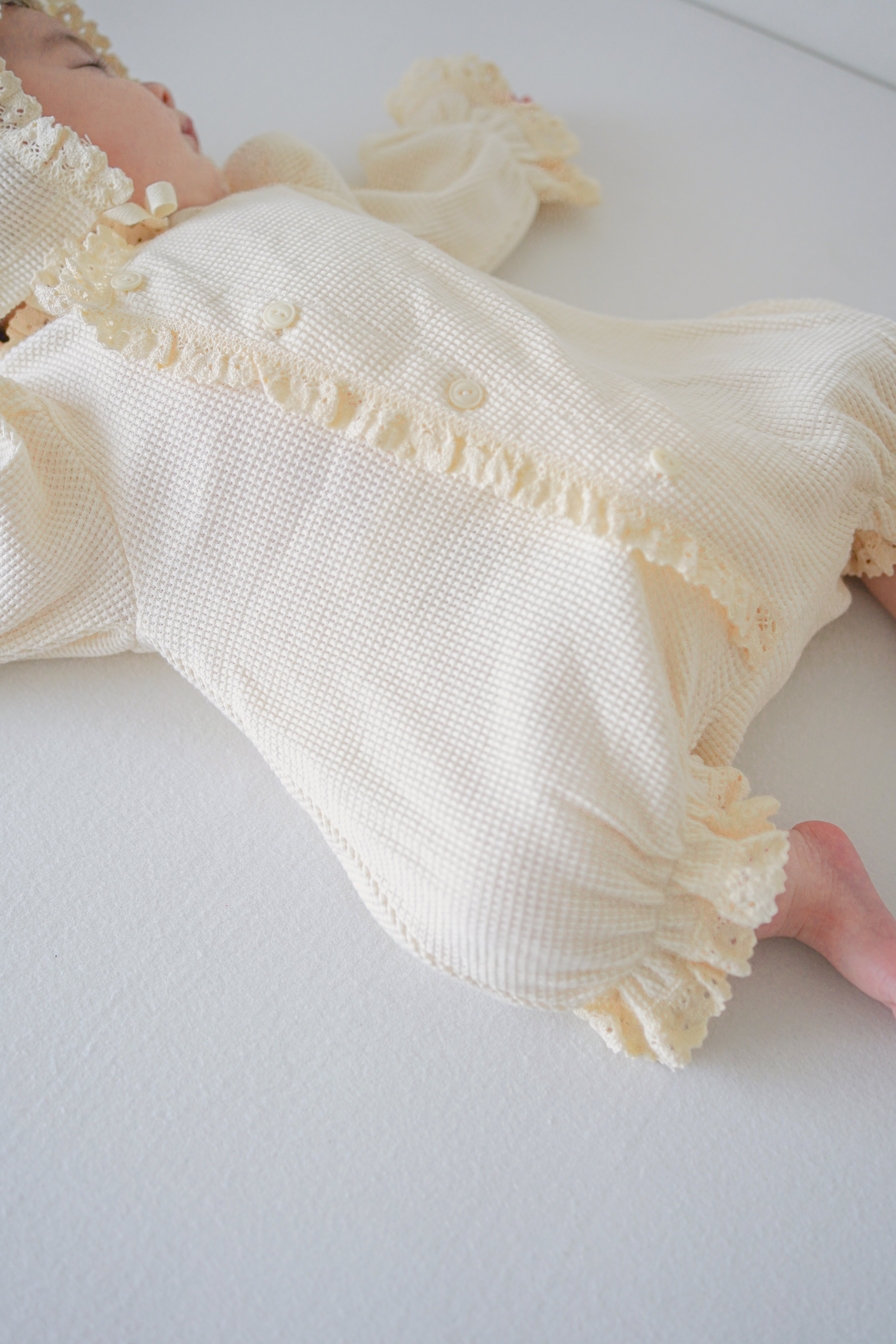 即納】bébé / (長袖) waffle glory suit – ciel de bébé