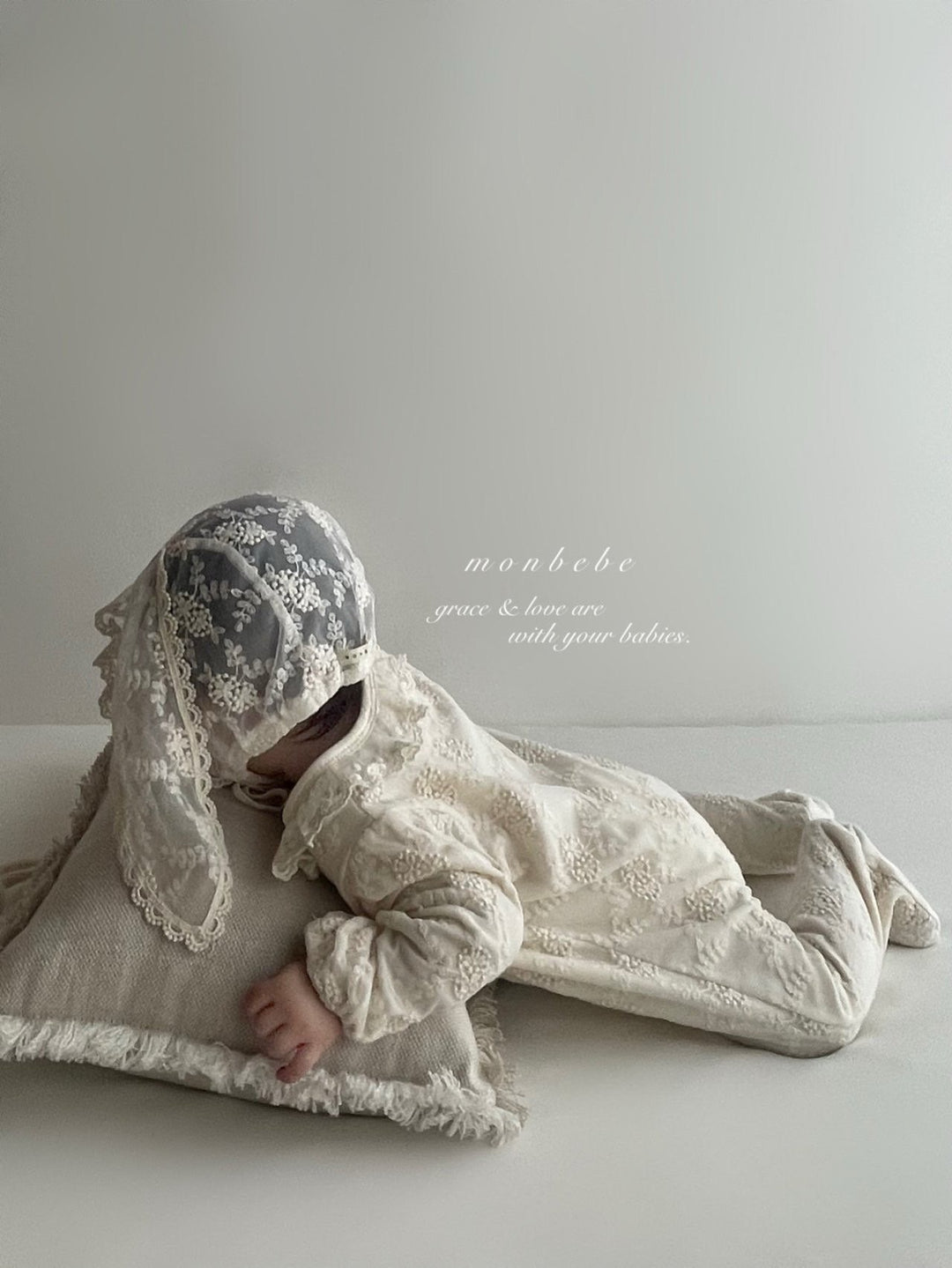 monbebe / Lace cozy suit