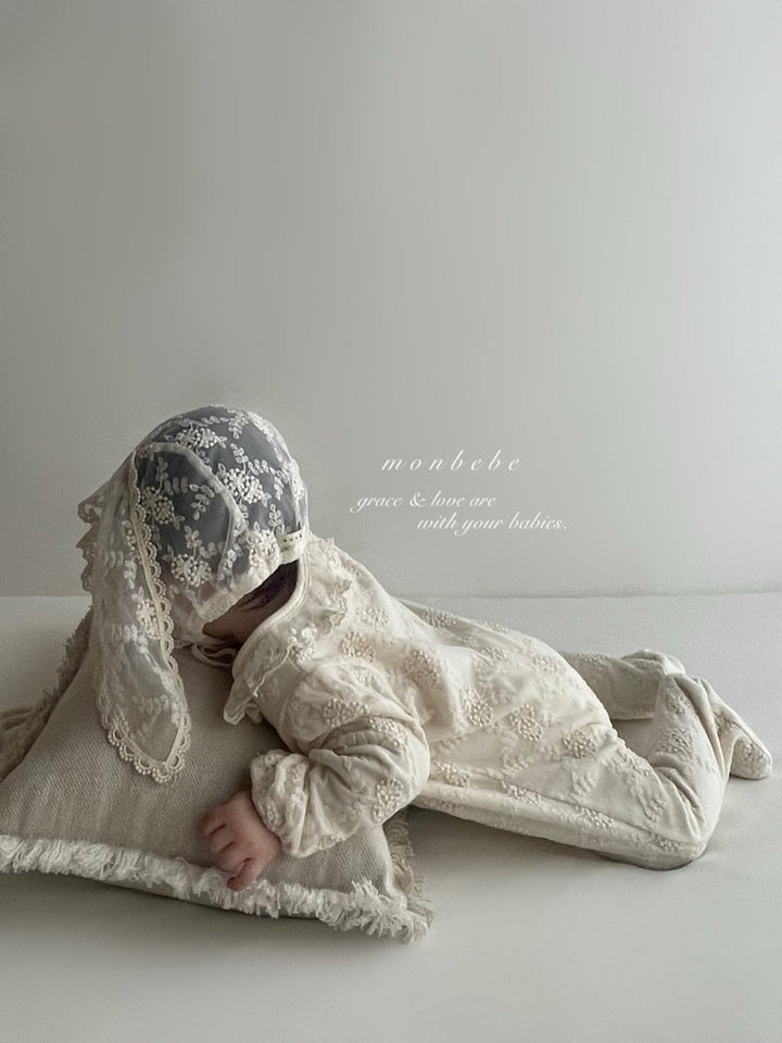 monbebe / Lace cozy suit