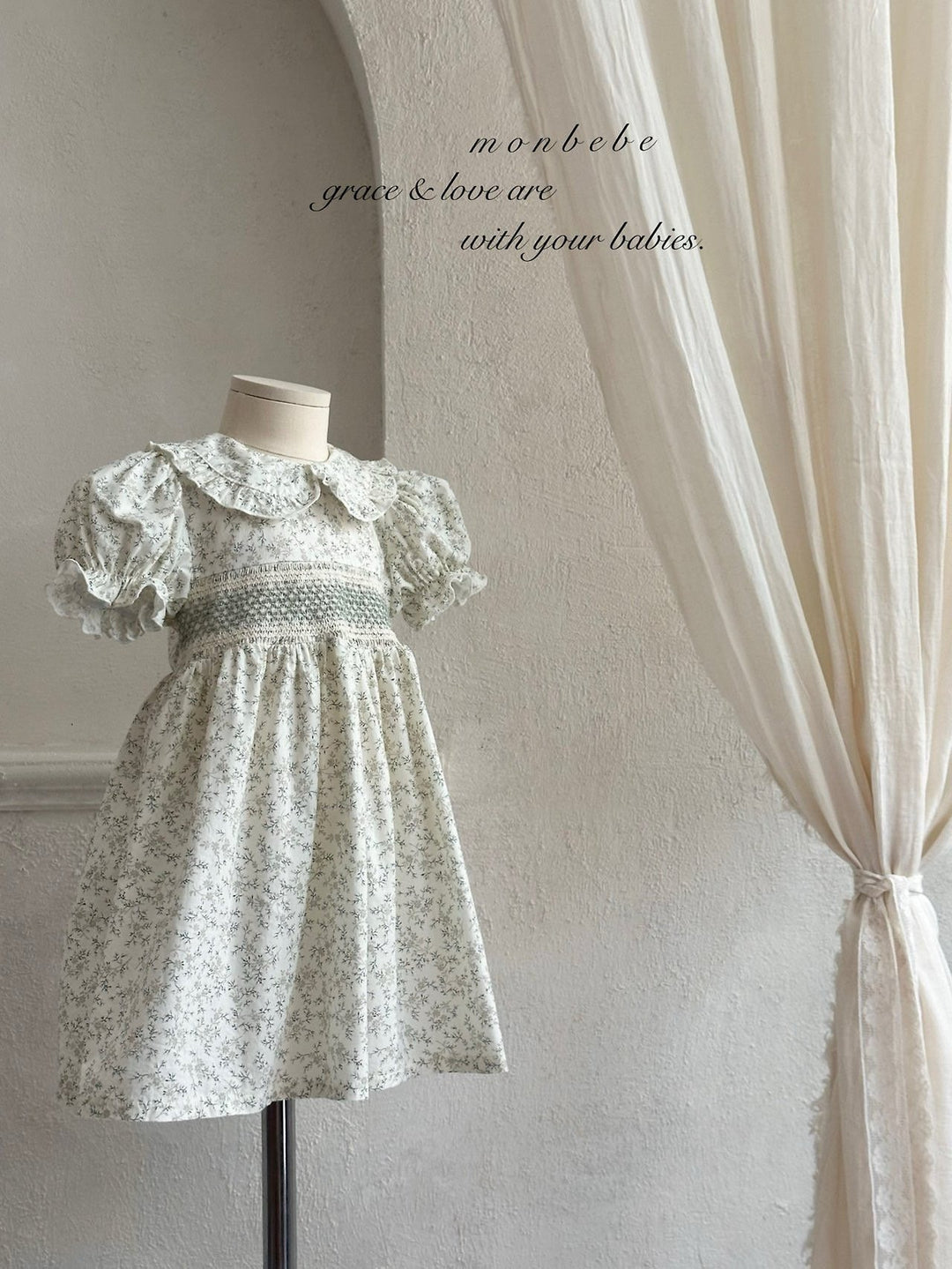 【予約】monbebe / Marilly Dress