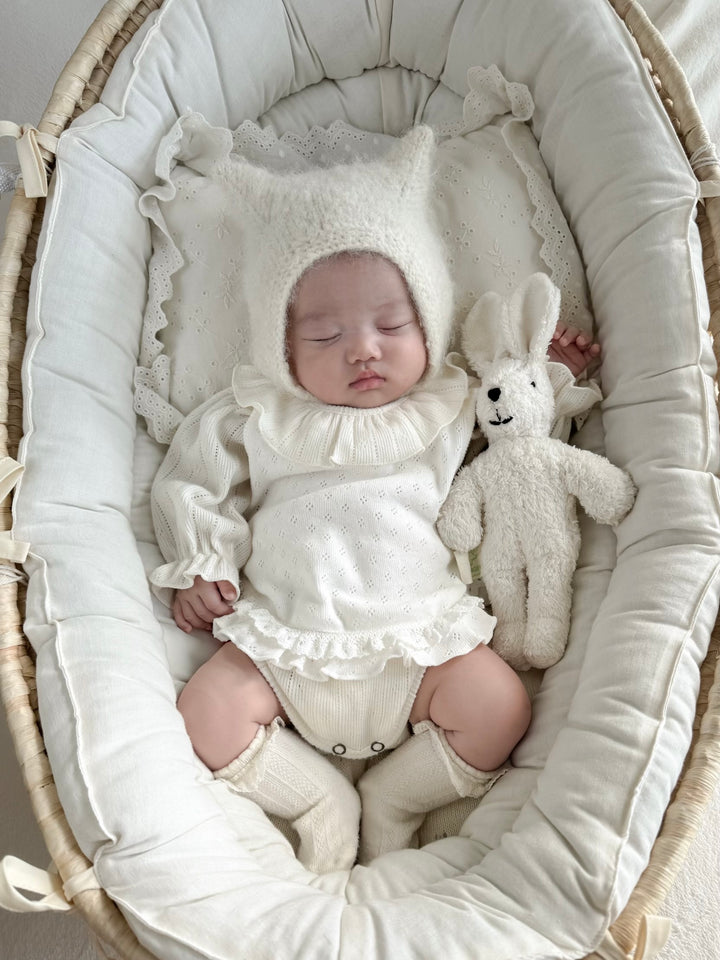 【11/17 再入荷】 monbebe / Frill Vest