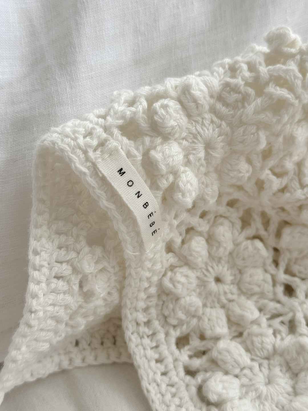 monbebe / handmade cotton bonnet