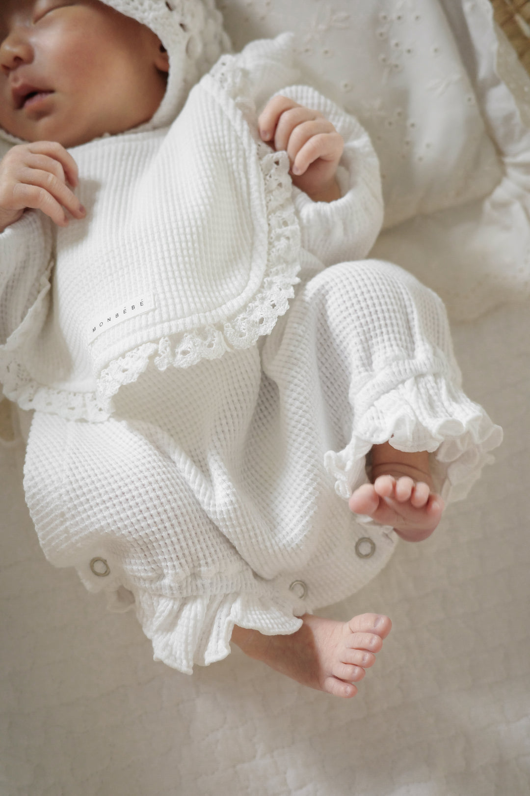 【2026春新作】monbebe / Waffle Wrap Suit