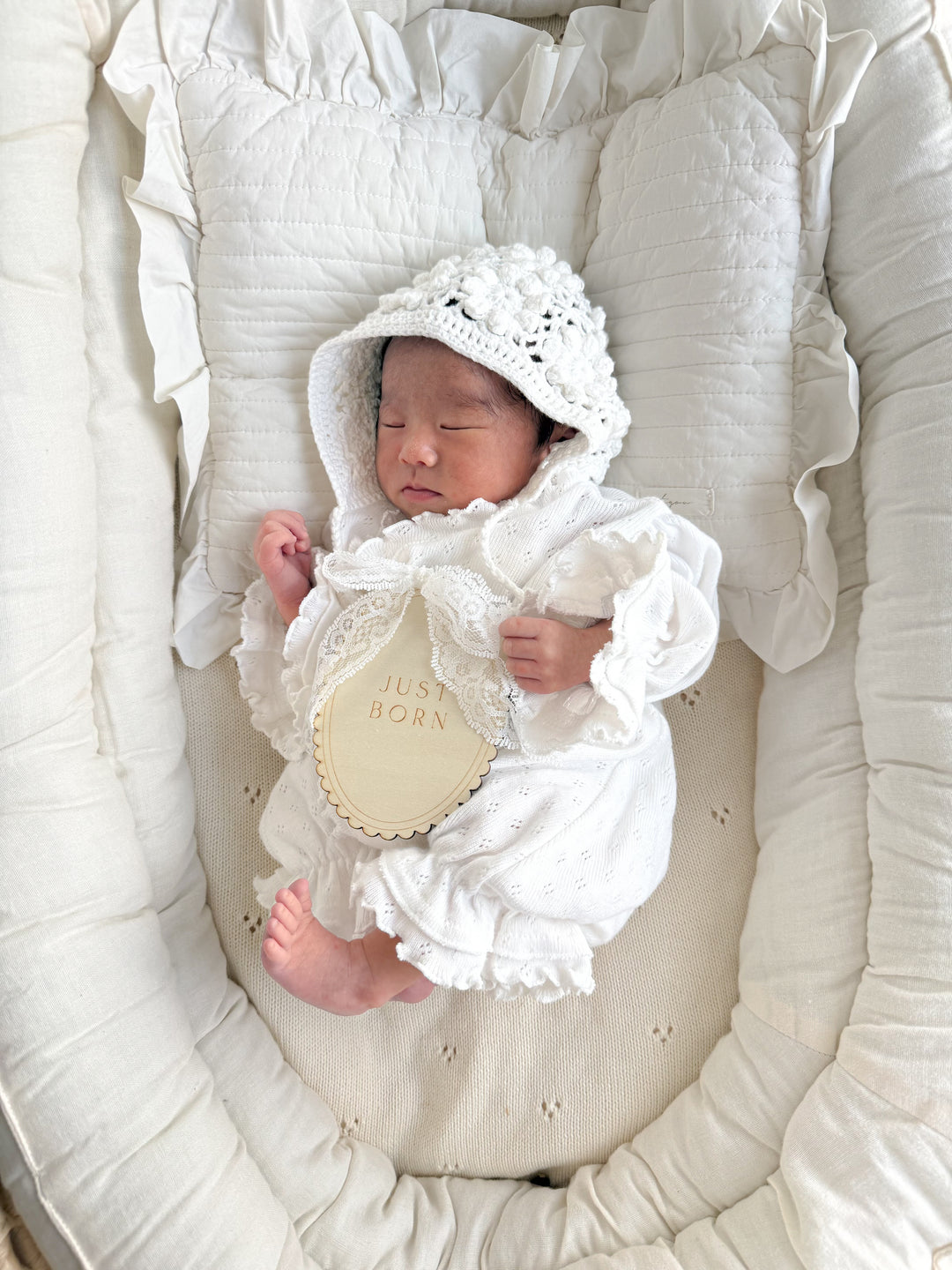 bébé / (長袖) whipped frill suit