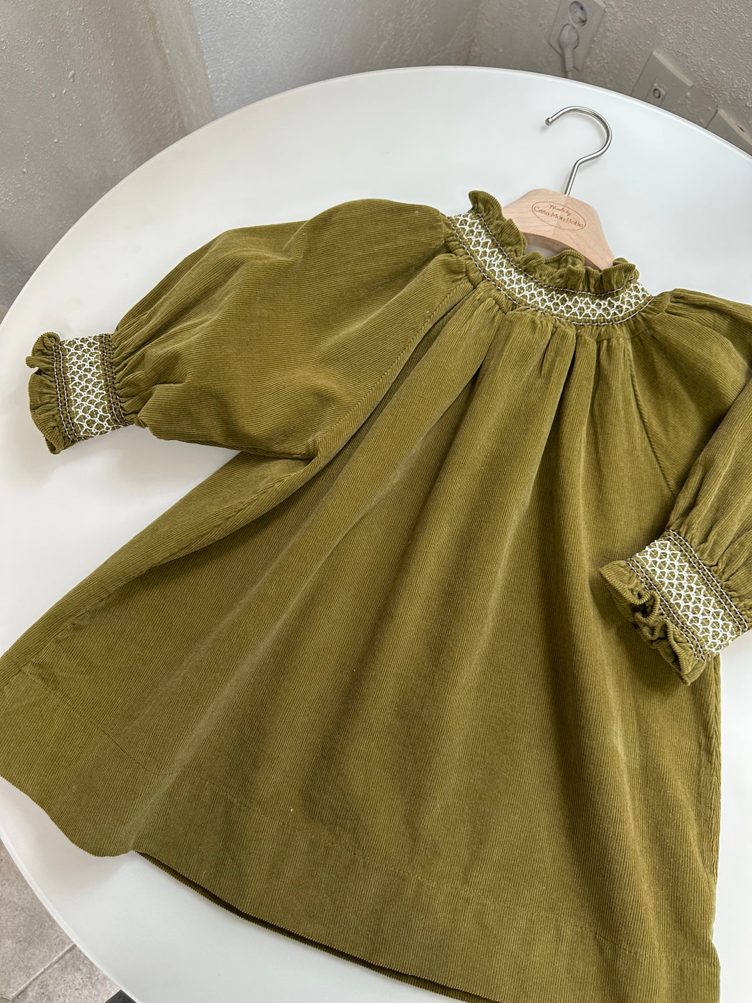 monbebe / Corduroy Smock Dress