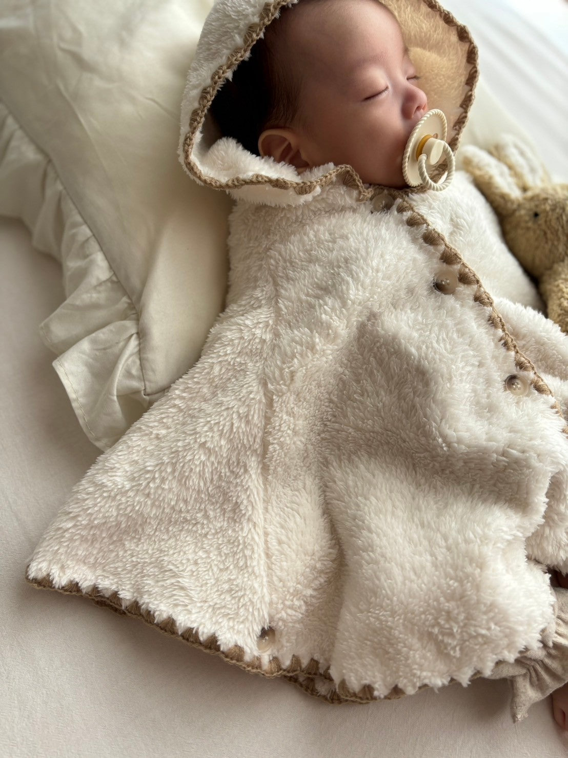 充実の品 marshmallow / monbebe bébé bébé de ciel – poncho ジャケット・アウター
