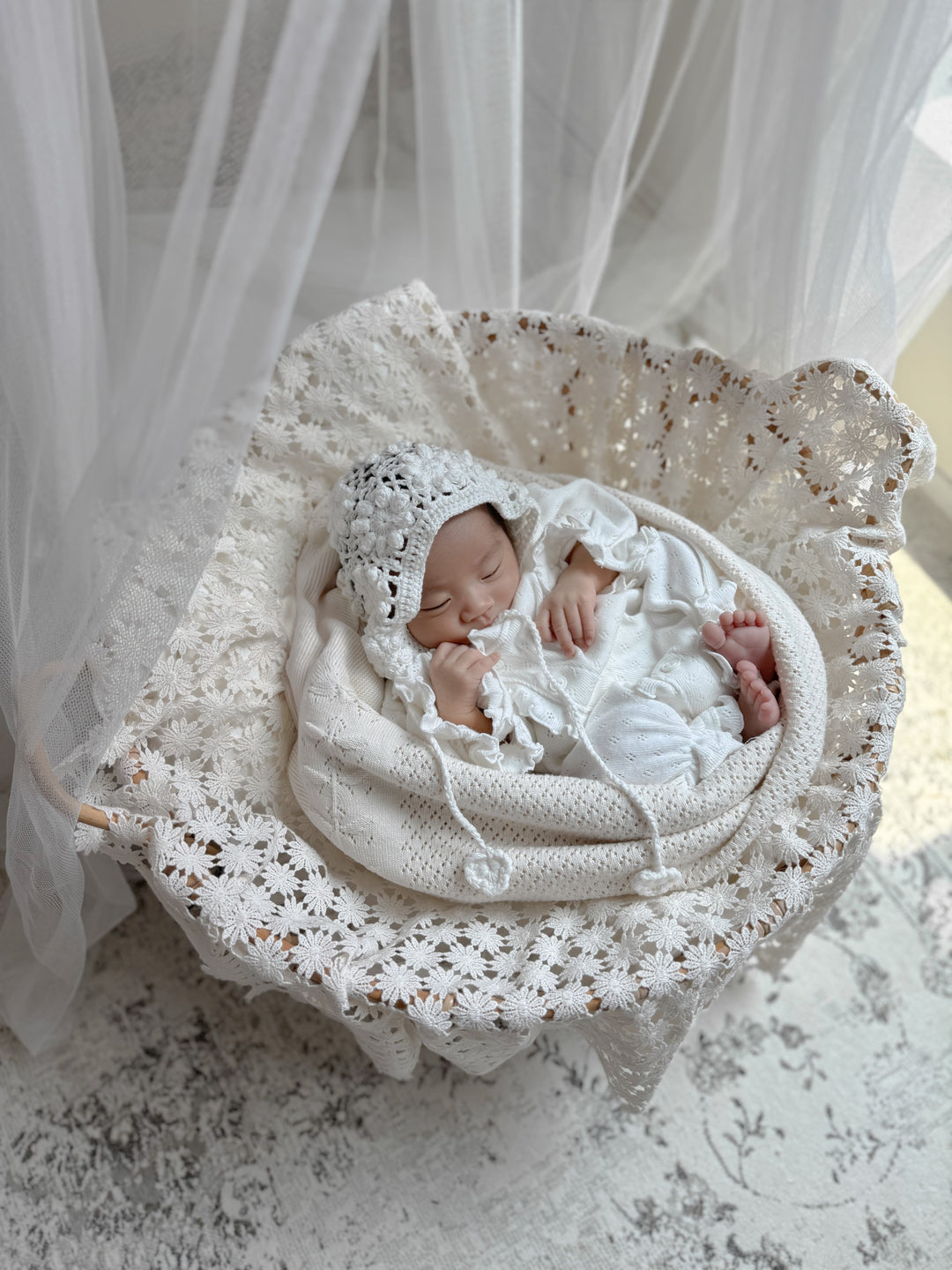 bébé / (長袖) whipped frill suit