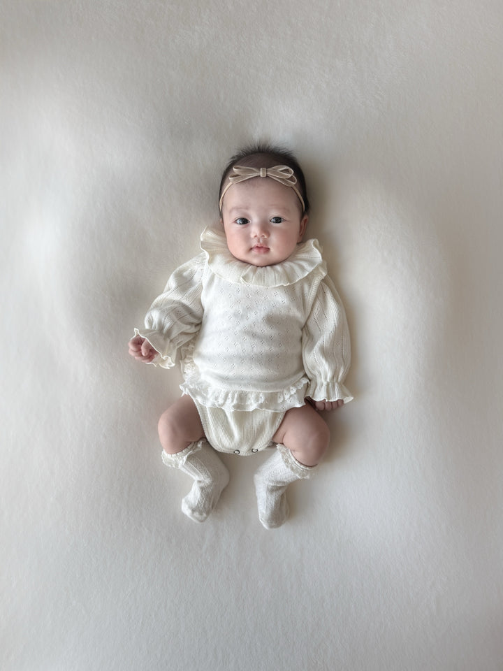 【11/17 再入荷】 monbebe / Frill Vest