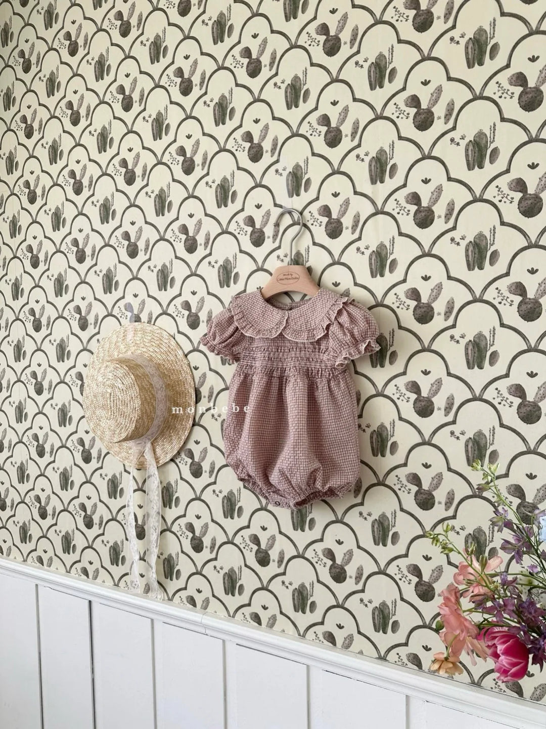 【カート追加時30%OFF】monbebe / Smocked zimmer suit