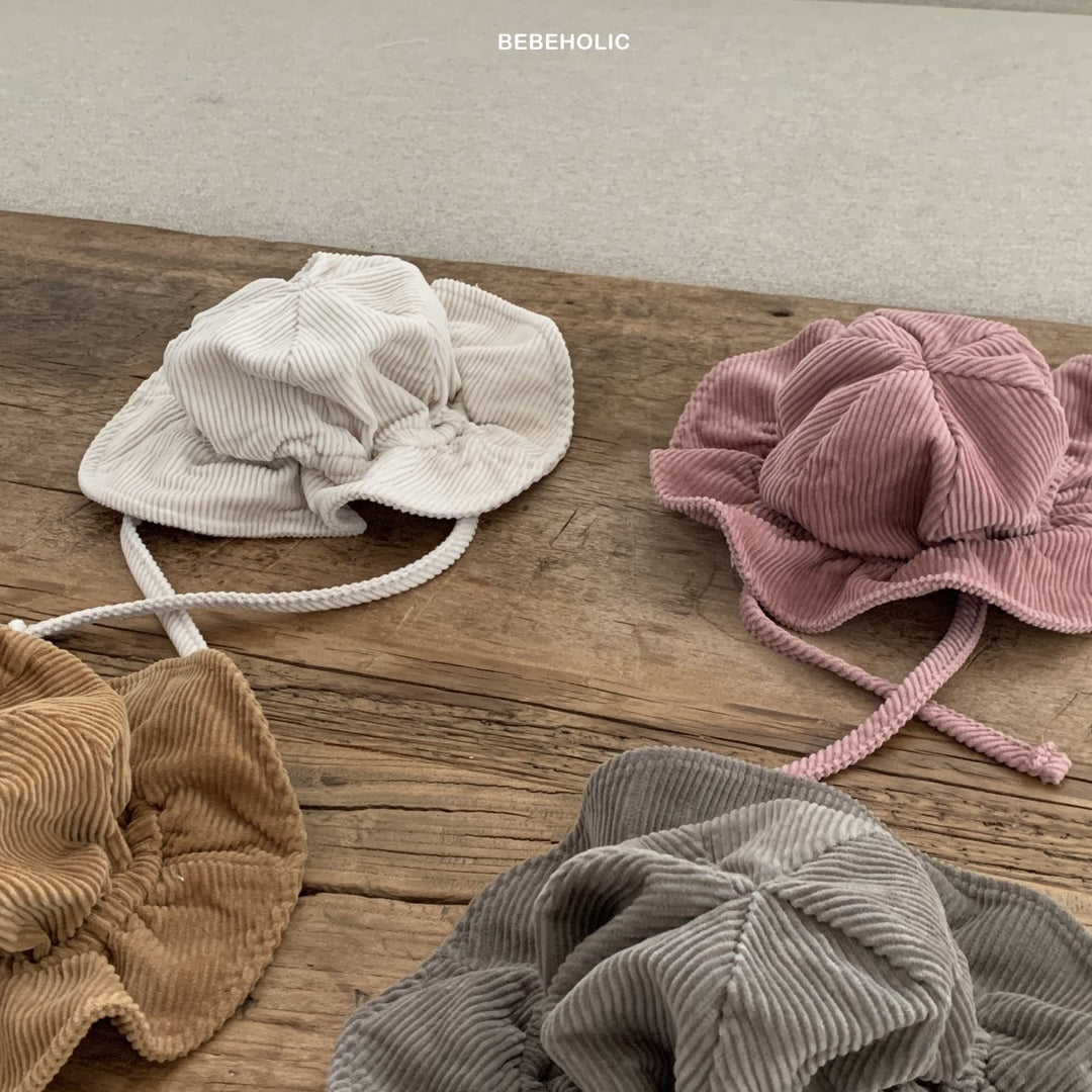 bebeholic / Corduroy lined bucket hat